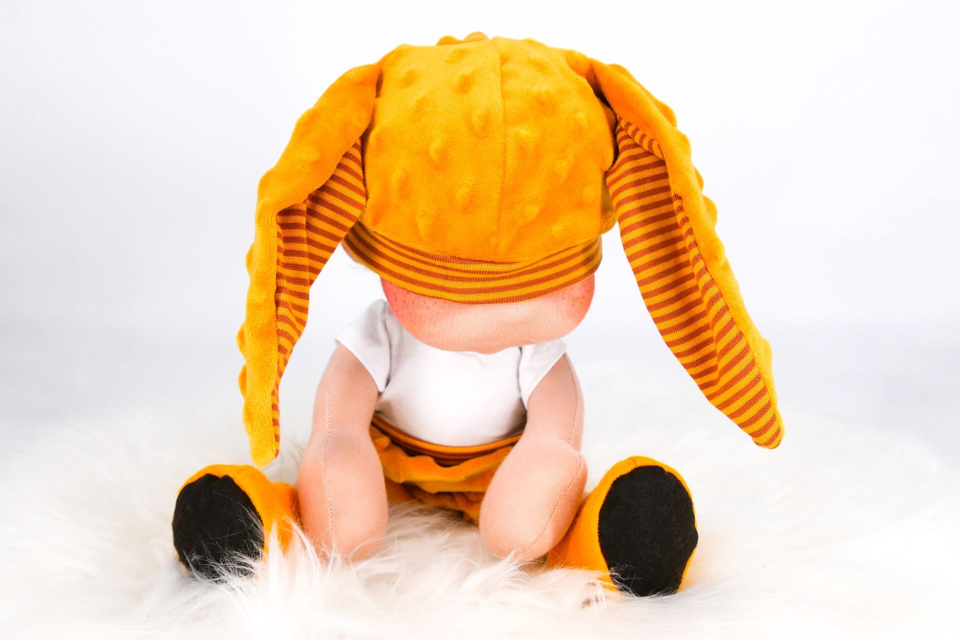 Puppenschuhe || gelb || für Puppen zwischen 30 und 35cm