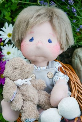 Ole || Art: Waldorfpuppe || Puppenkind 35 cm Ole || Art: Waldorfpuppe || Puppenkind 35 cm