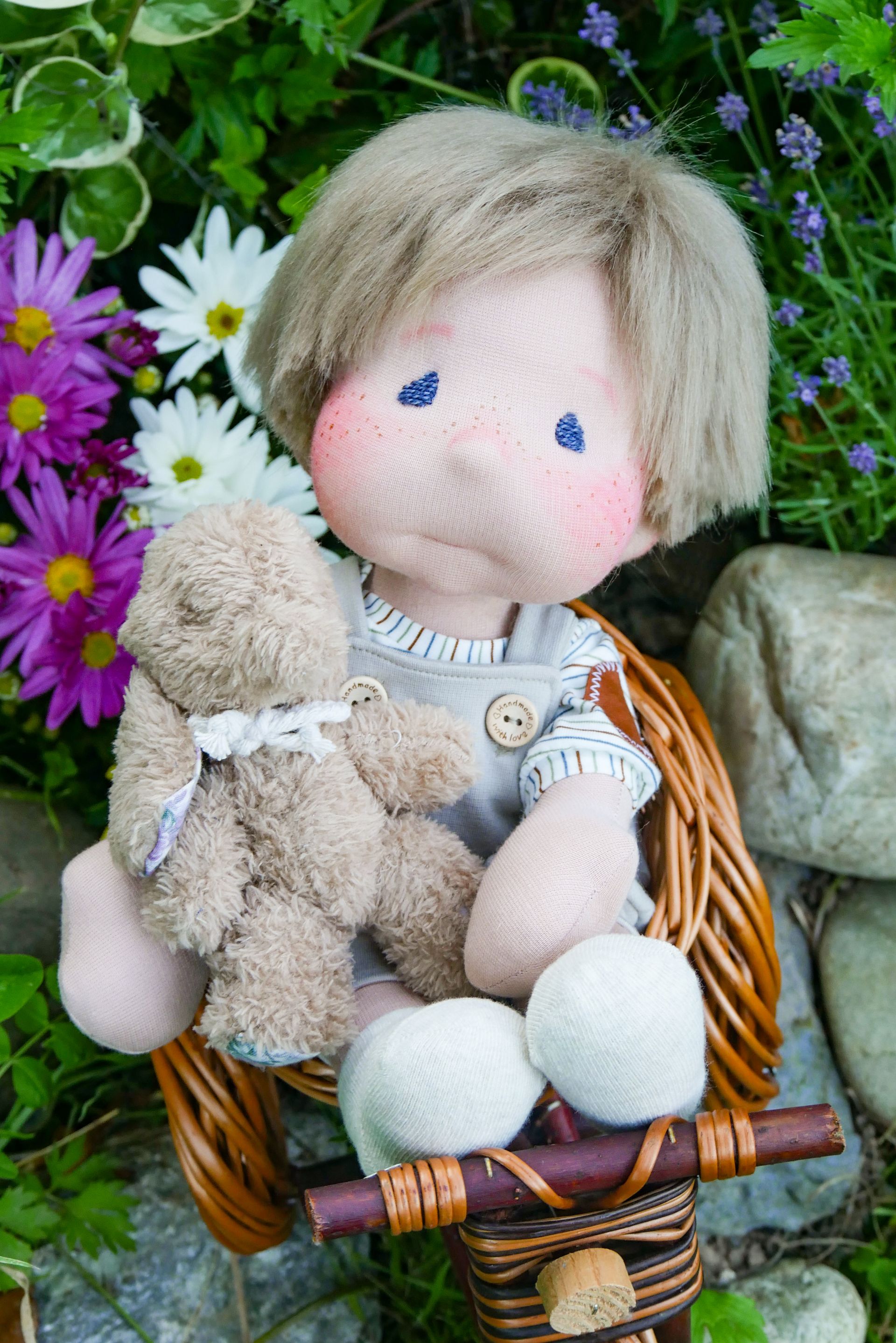 Ole || Art: Waldorfpuppe ||  Puppenkind  35 cm