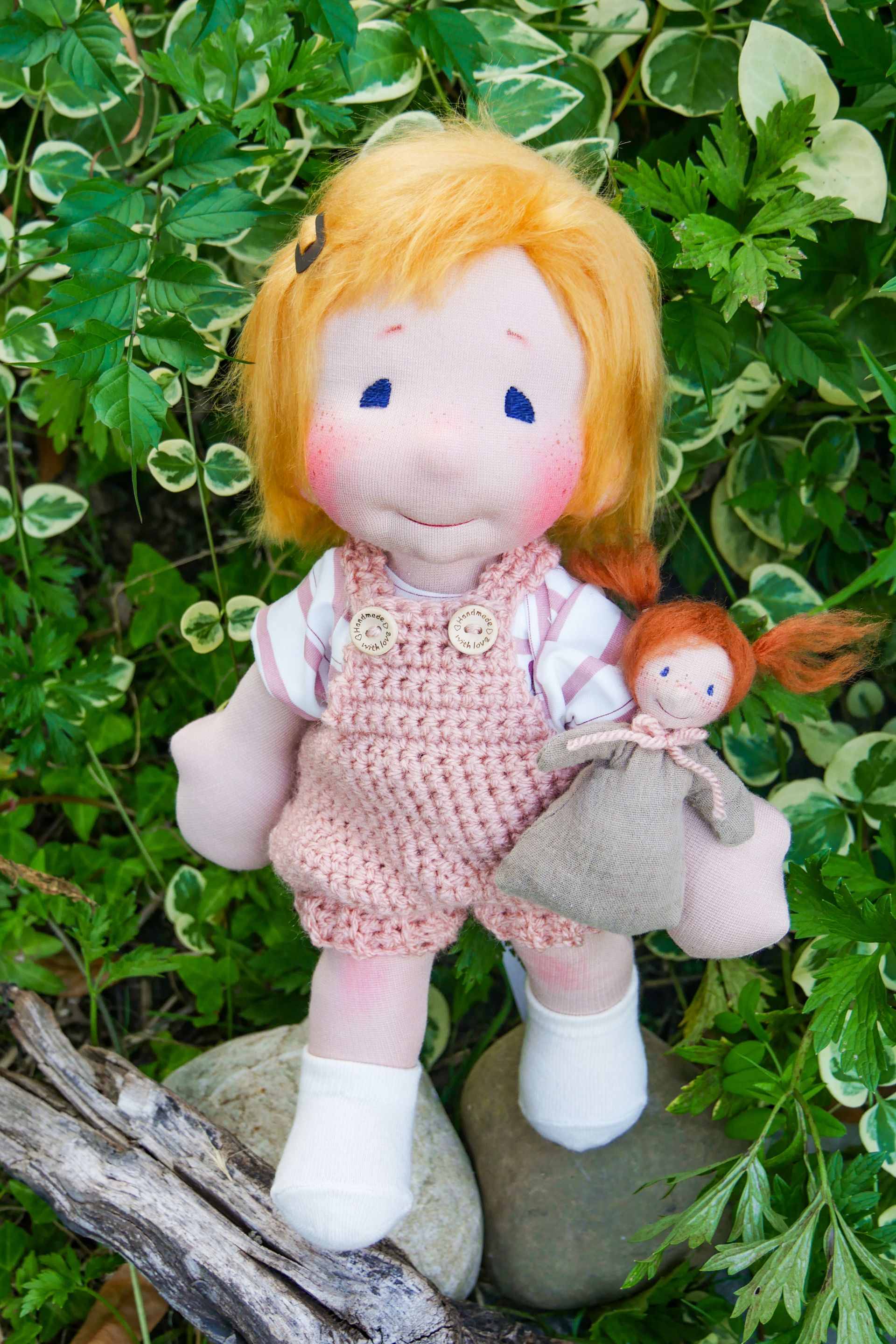 Alma || Art: Waldorfpuppe ||  Puppenkind  35 cm