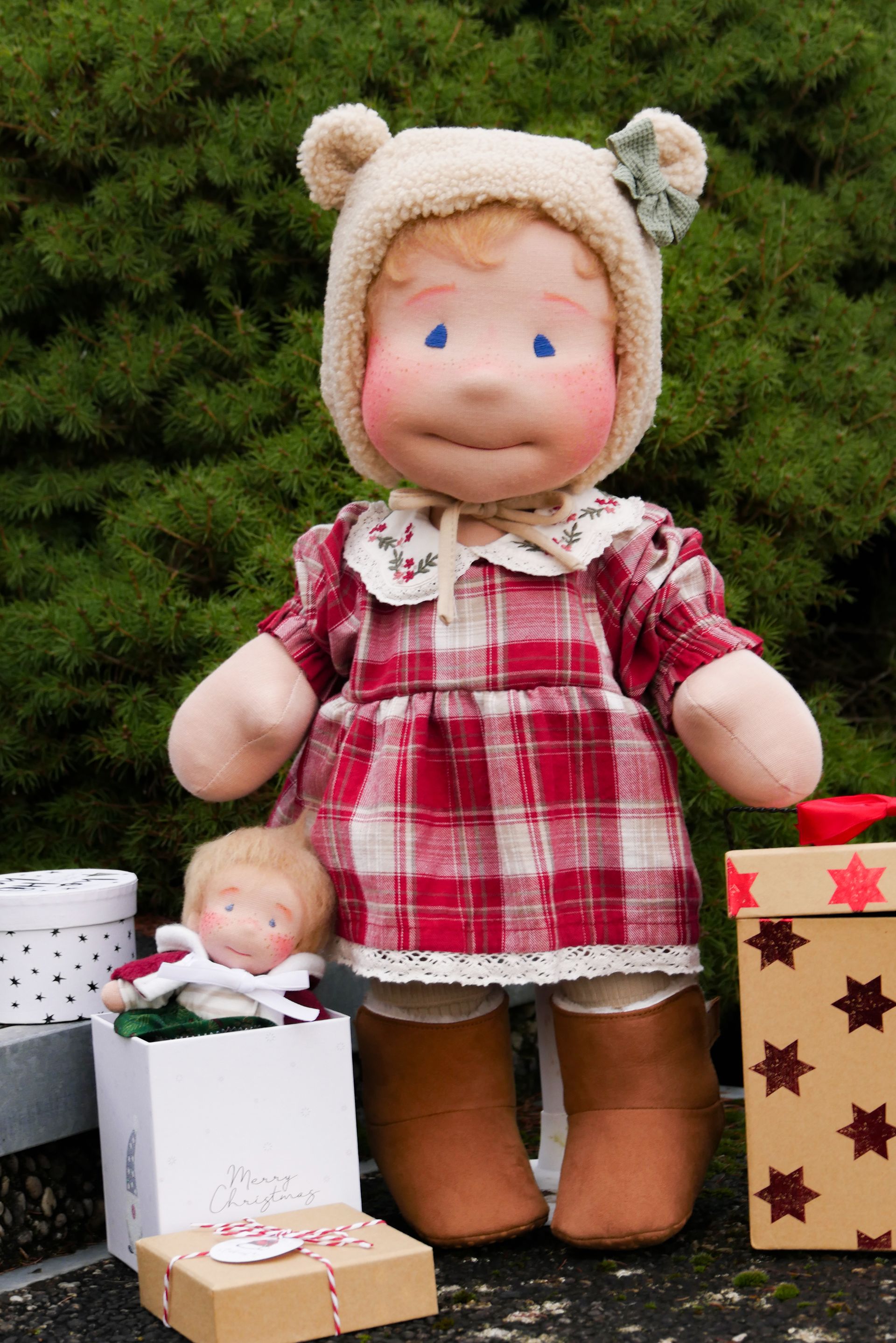 Puppenmädchen Fina || Art: Waldorfpuppe || Puppenkind 50 cm