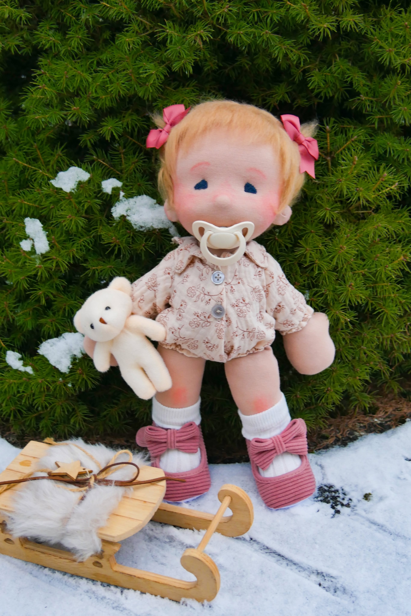 Lia || Art: Waldorfpuppe || Puppenkind 35 cm