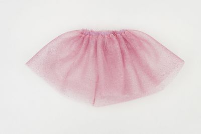 Puppen Tüll Rock || Rosa Glitzer kurz || für Puppen zwischen 45 und 50 cm Puppen Tüll Rock || Rosa Glitzer kurz || für Puppen zwischen 45 und 50 cm