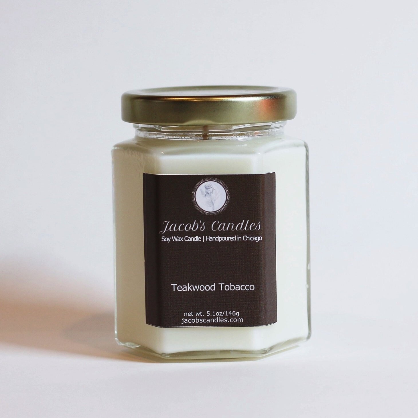 Teakwood Tobacco | Handpoured Soy Wax Candle