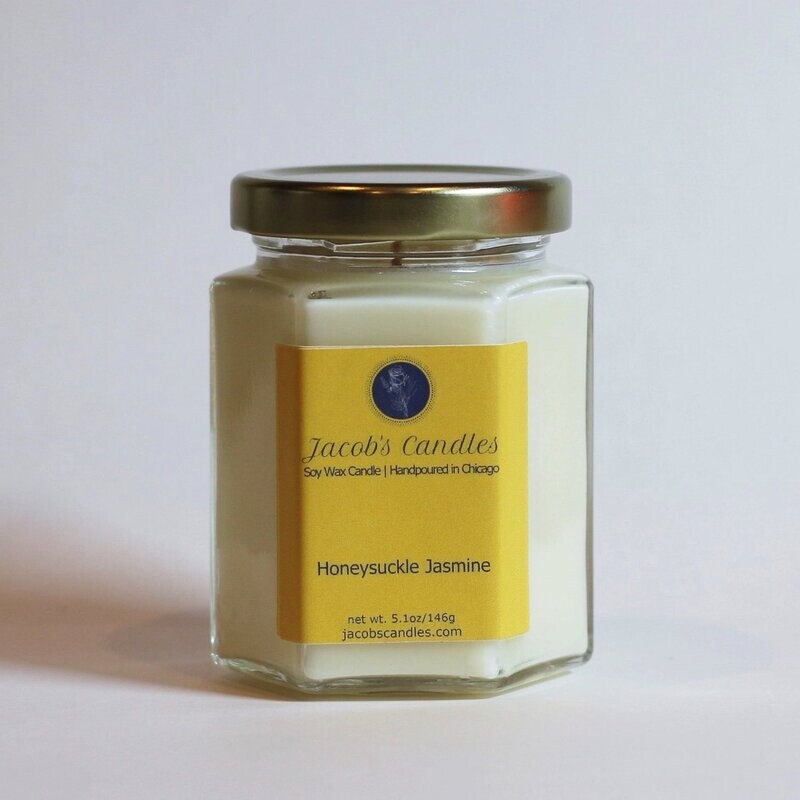 Honeysuckle Jasmine | Handpoured Soy Wax Candle