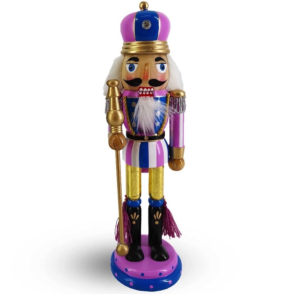 King Nutcracker Lavender and blue and Crown