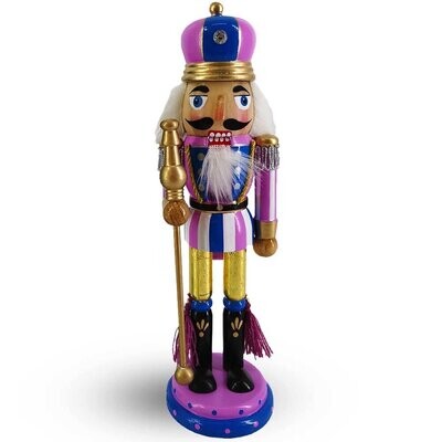 King Nutcracker Lavender and blue and Crown
