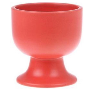 ​HKliving Bold&Basic Ceramics: mug on base matt red.