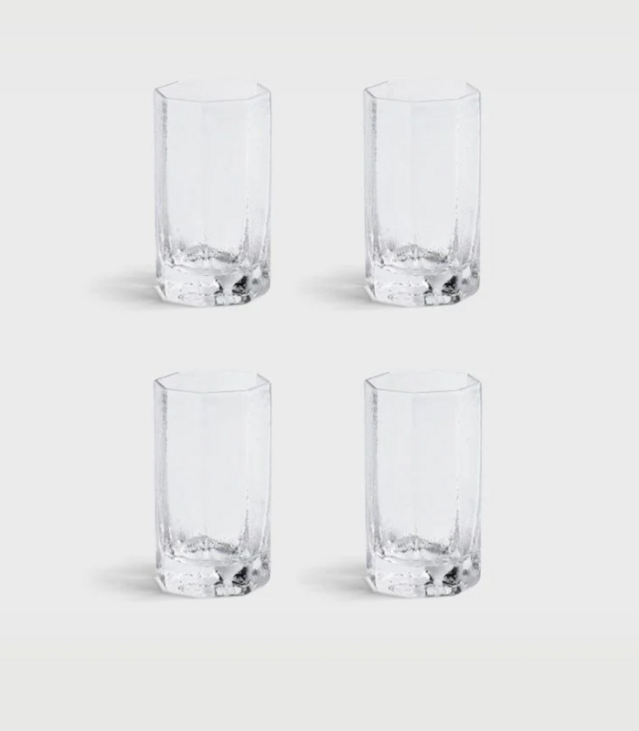 &Klevering
Glass octagon set of 4