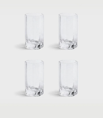 &Klevering
Glass octagon set of 4