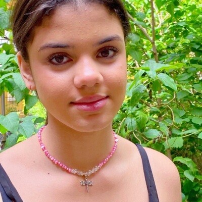 Halsband med trollslända