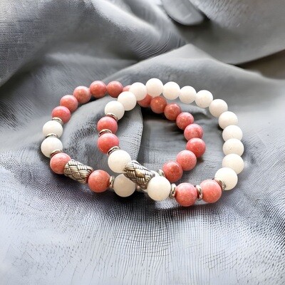 DUO-armband Rosa