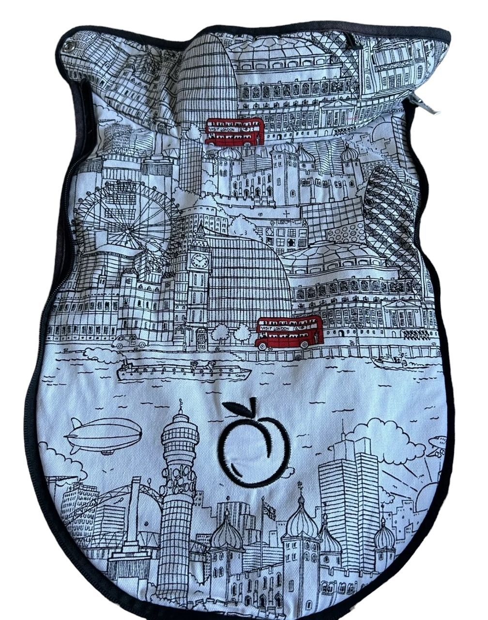iCandy Peach Carrycot Apron in Limited Edition London