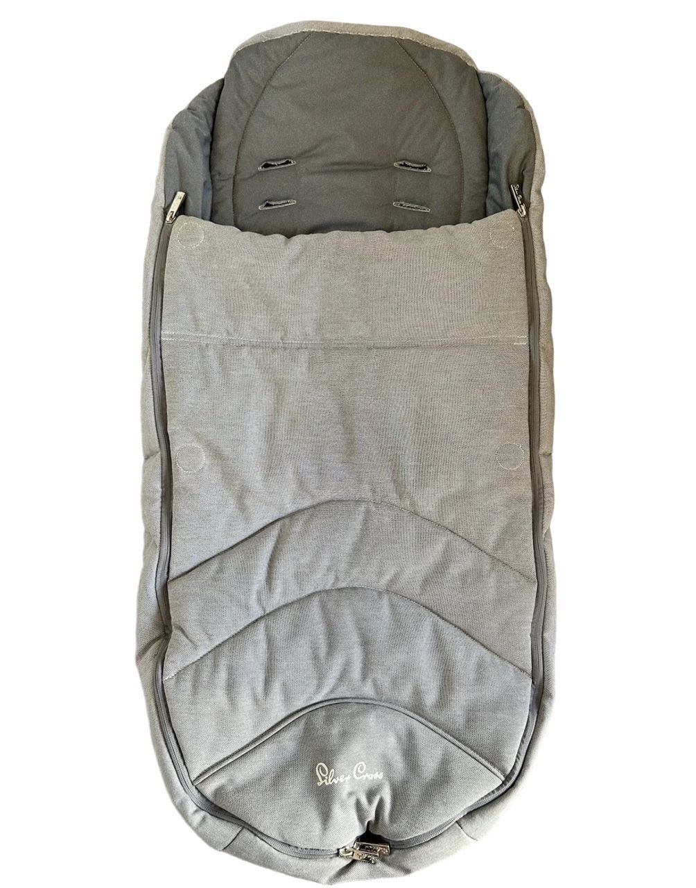 Silver Cross Pursuit Footmuff in Quarry Grey
