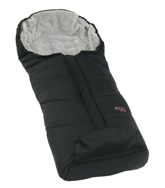 BabyStyle Egg2 Footmuff Black Diamond New