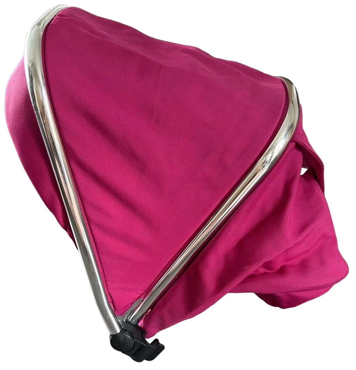 Silver Cross Wayfarer & Pioneer Hood in Raspberry Pink