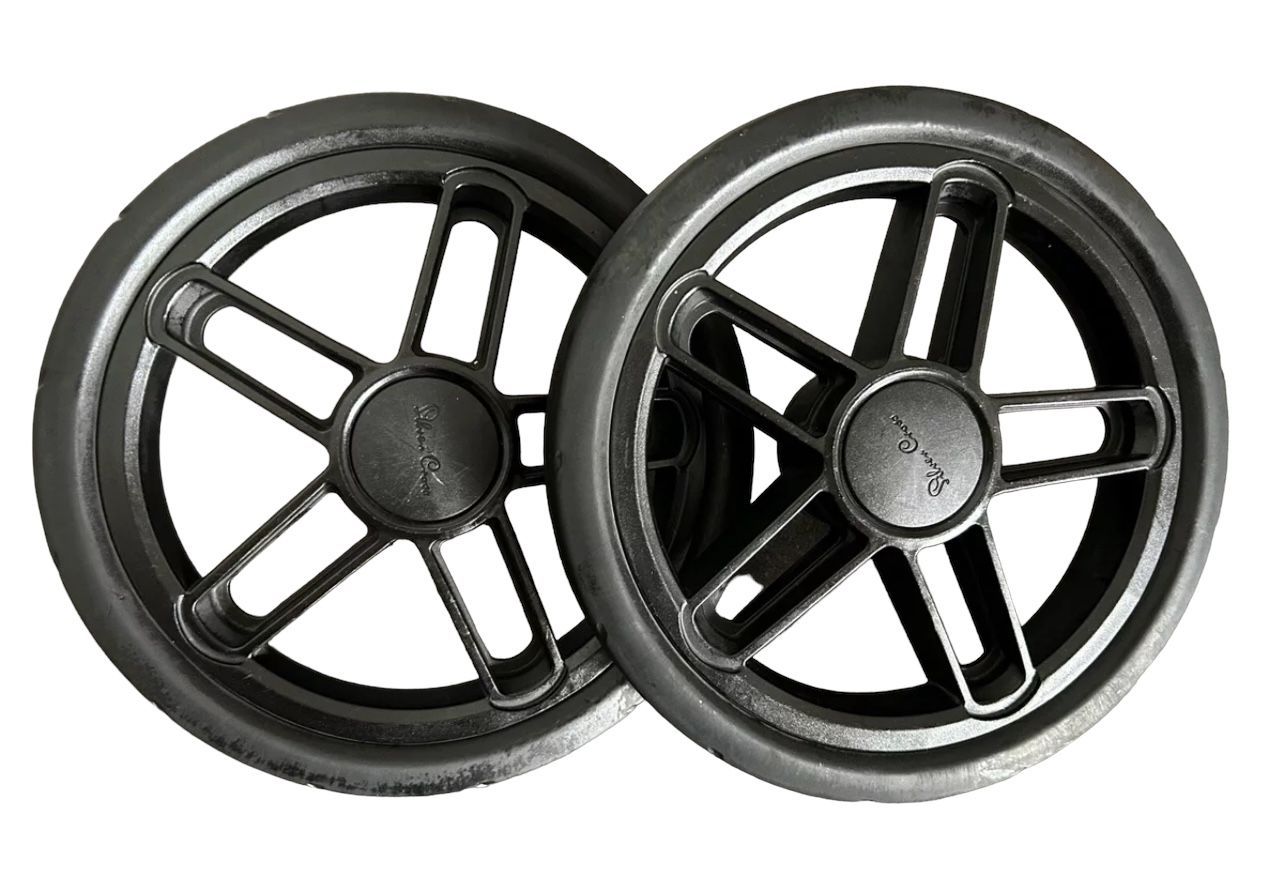 Silver Cross Coast Rear Wheels X2 Worn