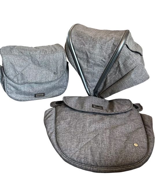 Silver Cross Wayfarer/Pioneer Bag, Hood & Apron Set in Brompton