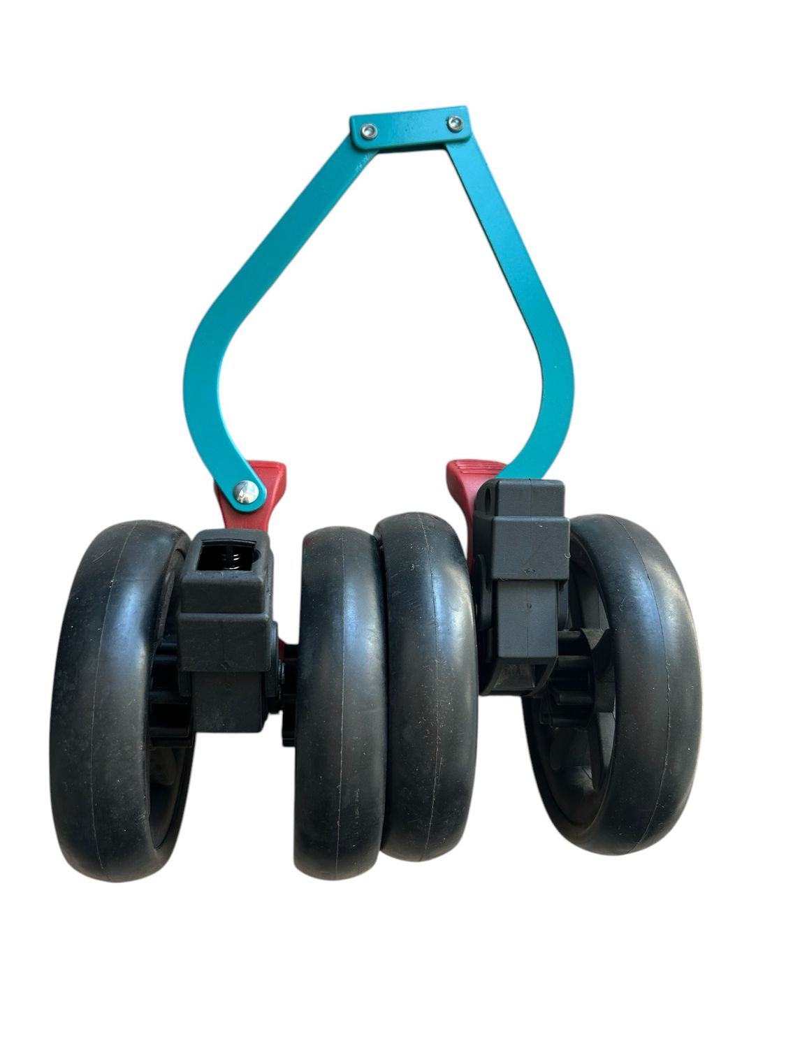 Mothercare Nanu Rear Wheels & Brake Bar Brand New Blue