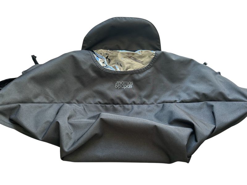 Mamas & Papas Cruise Hood Fabric Black Brand New