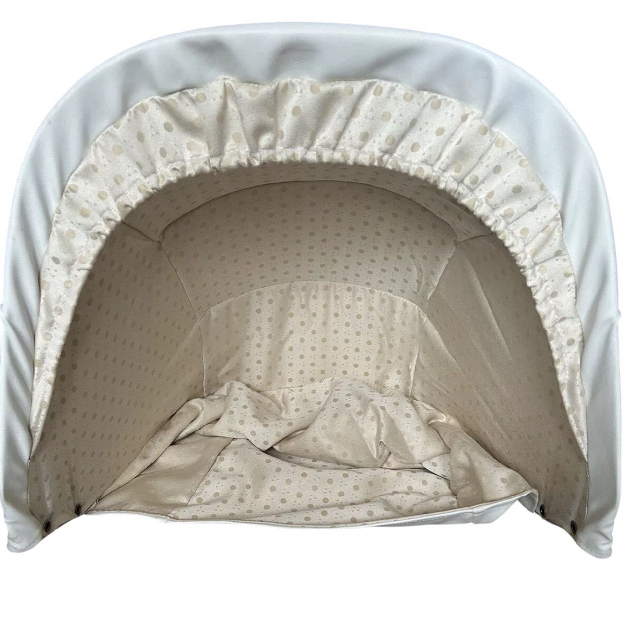 Eichhorn Vintage Pram Hood White & Gold