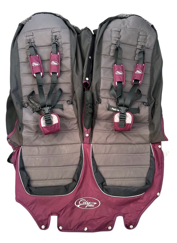 Baby Jogger City Mini Double Seat Fabrics Purple