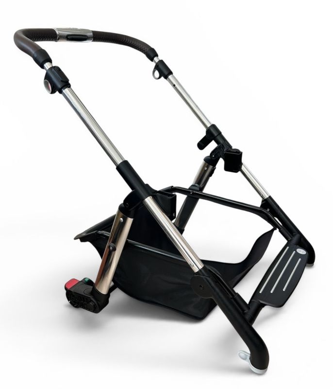 Silver Cross Pioneer Chassis - Chrome & Dark Brown