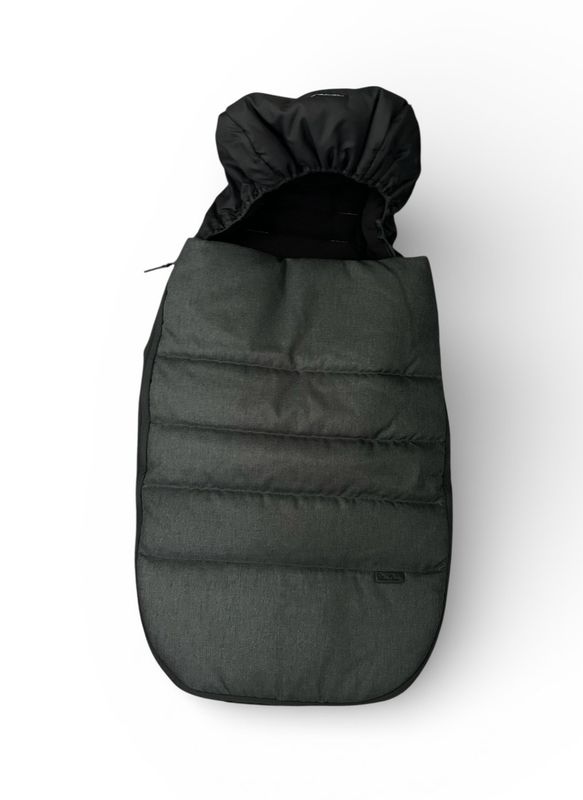 Silver Cross Luxury Footmuff in Flint Black NEW