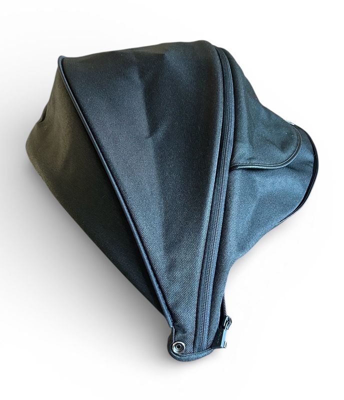 iCandy Peach 6 Hood Fabric In Black Twill