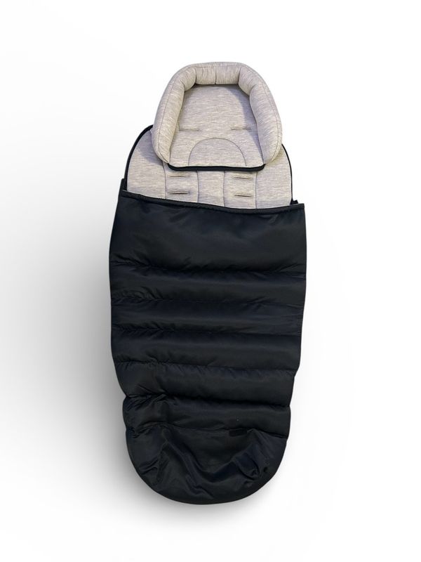 Micralite Footmuff - Black & Sand NEW