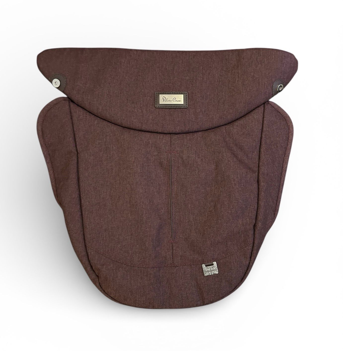 Silver Cross Wave Carrycot Apron - Claret NEW