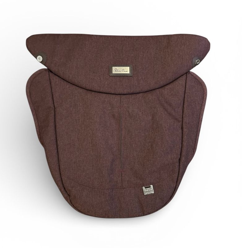 Silver Cross Wave Carrycot Apron - Claret NEW
