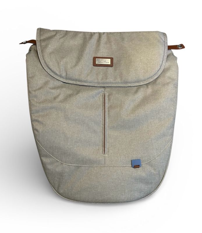 Silver Cross Wave Seat Foot Cover - Linen NEW