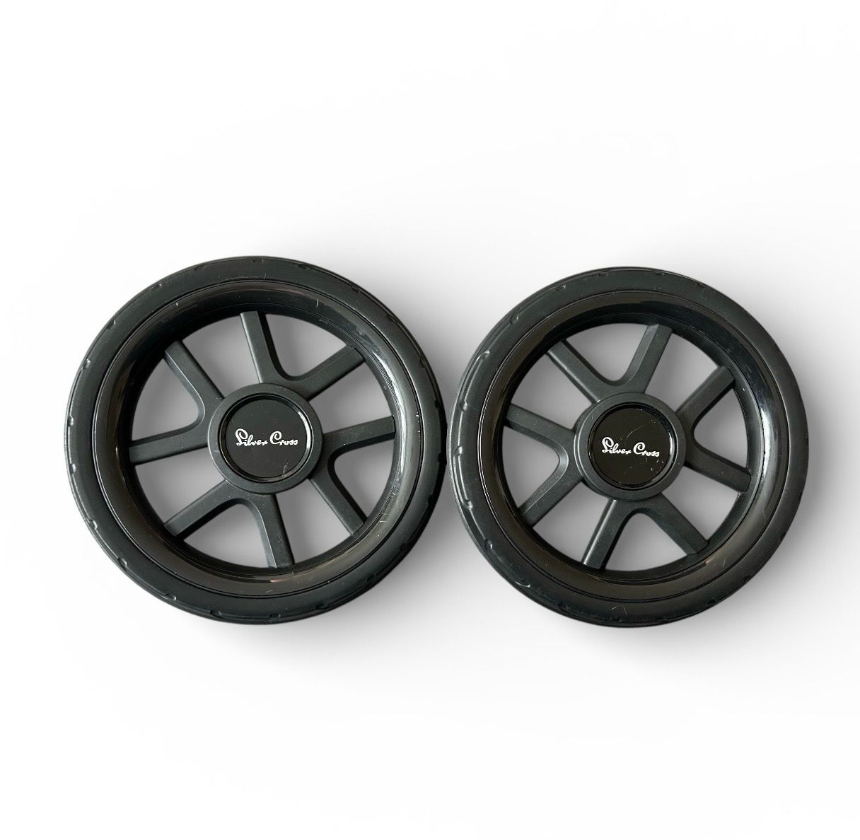 Silver Cross Reef 2 Rear Wheels X2 - Black Trim