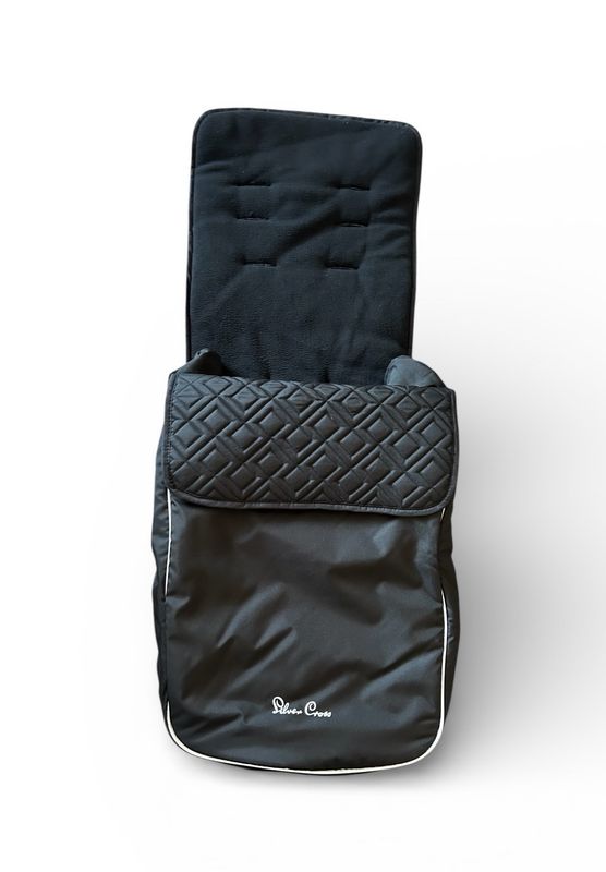 Silver Cross Zest Footmuff - Black