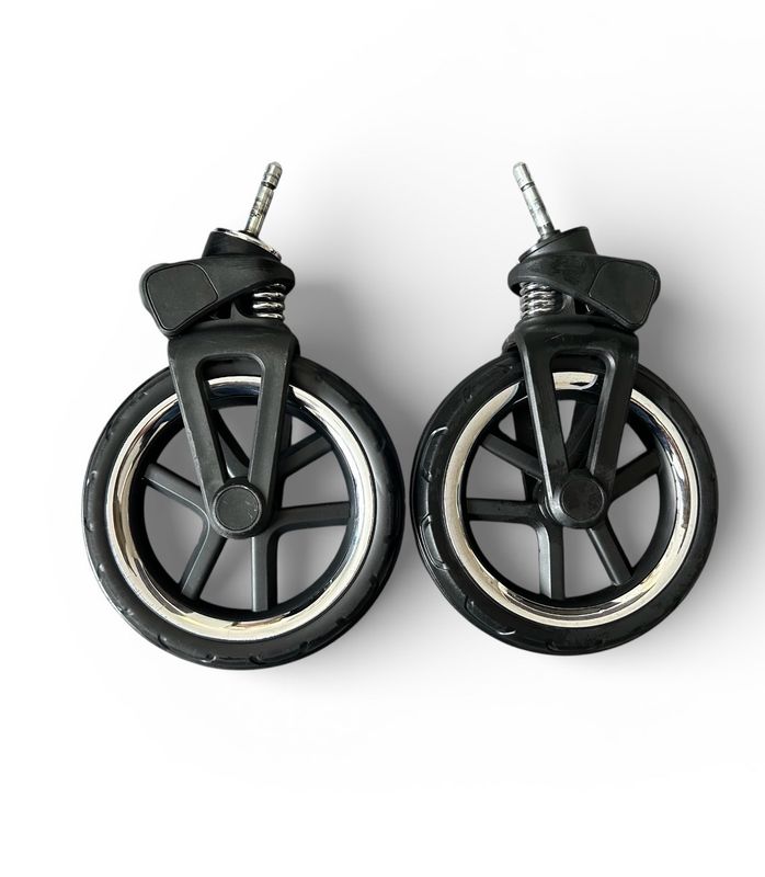 Silver Cross Reef 2 Front Wheels X2 - Chrome Trim