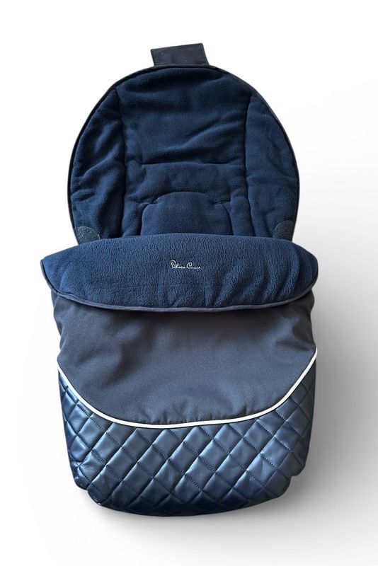 Silver Cross 3D Footmuff - Navy