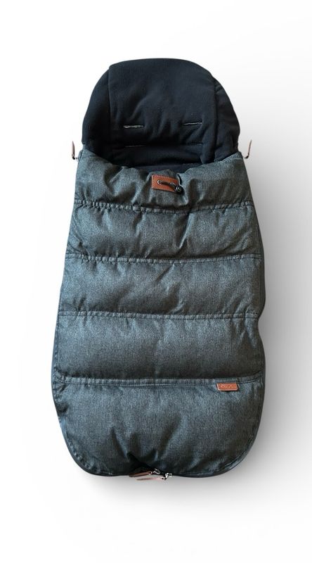 Silver Cross Wave Footmuff - Granite