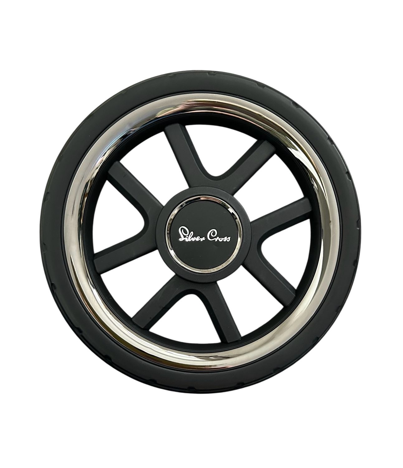 Silver Cross Reef/Dune Rear Wheel X1 - Dark Grey Trim New
