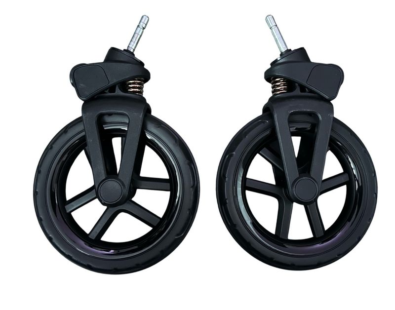 Silver Cross Reef Front Wheels X2 - Black Trim 005
