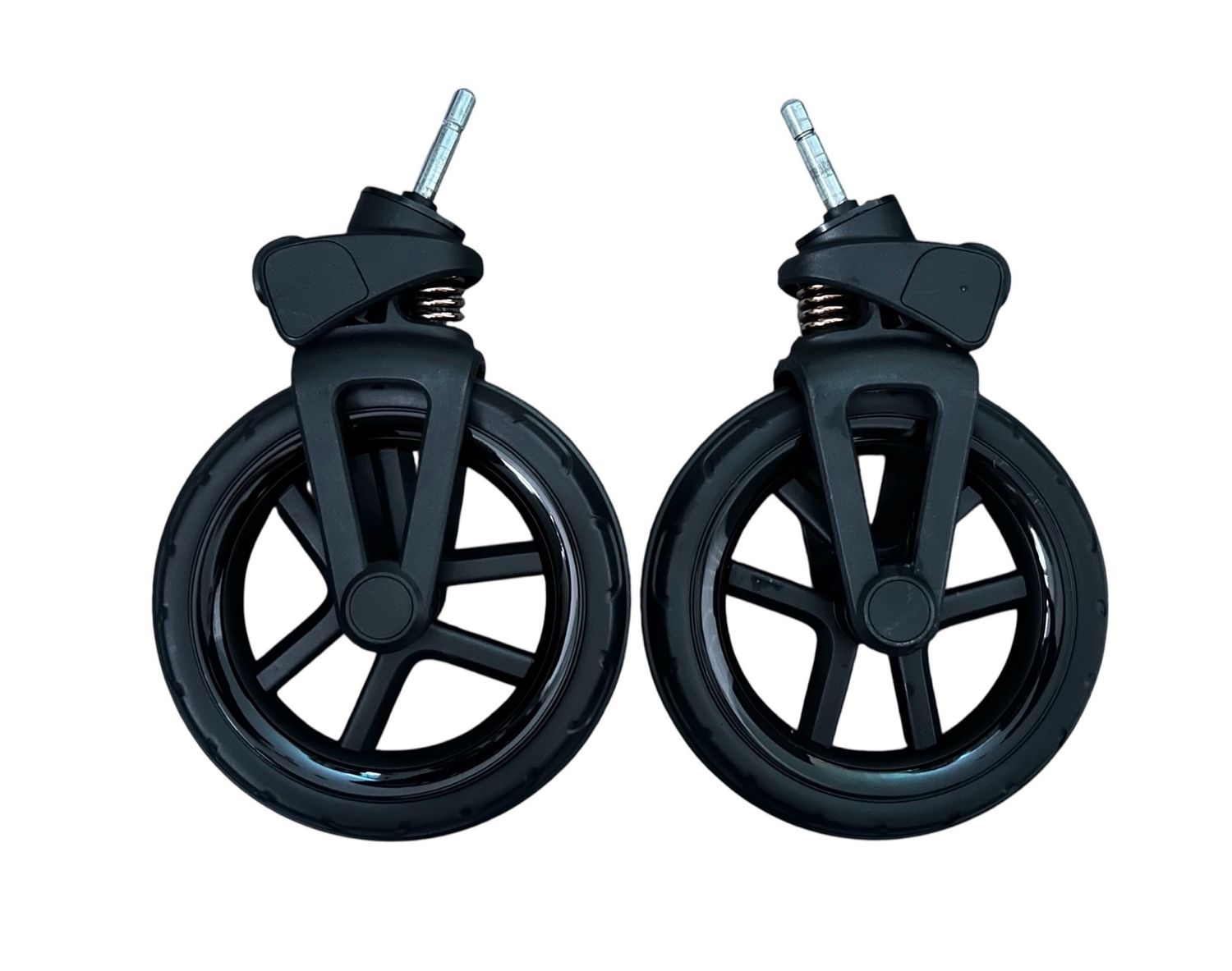 Silver Cross Reef Front Wheels X2 - Black/Gold 006