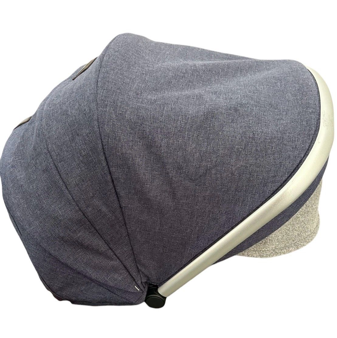 Silver Cross Wave Carrycot Hood - Midnight Blue