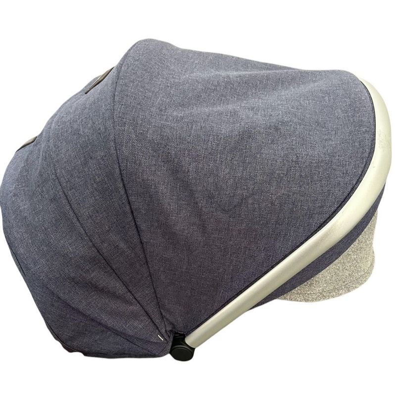Silver Cross Wave Carrycot Hood - Midnight Blue