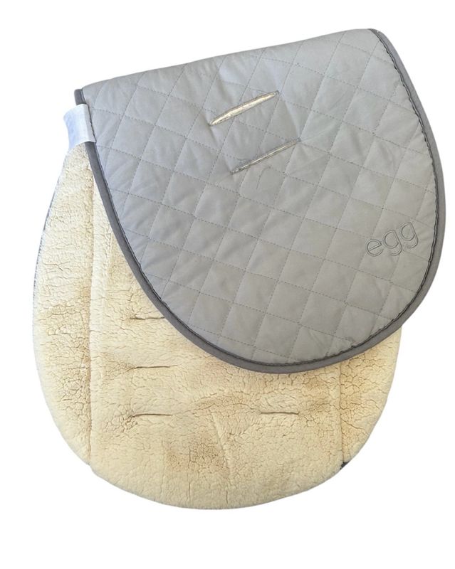 BabyStyle Egg Luxury Seat Liner - Beige/Grey