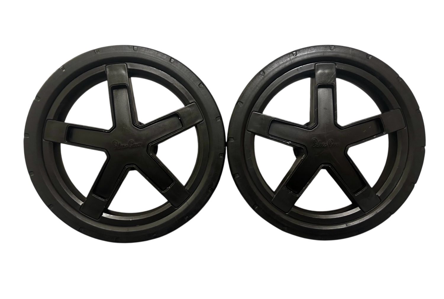 Silver Cross Pioneer Rear Wheels X2 - Black