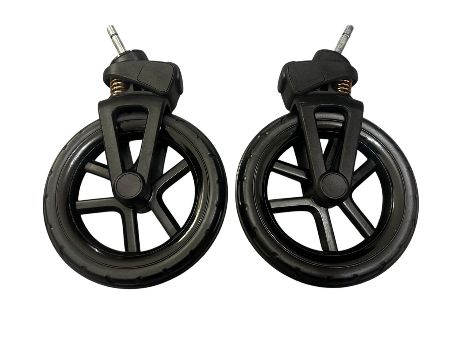 Silver Cross Reef Front Wheels X2 - Black/Gold 007