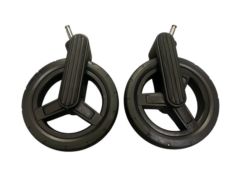 Silver Cross Pioneer Front Wheels - Black