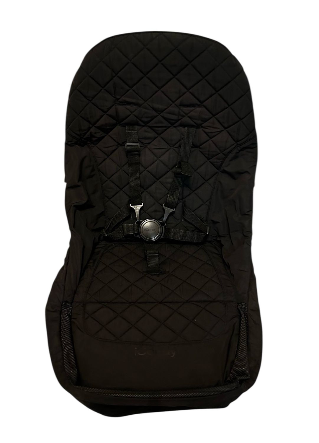 iCandy Orange Seat Fabric - Black