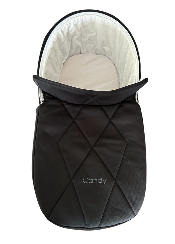 iCandy Orange Carrycot & Apron - Black