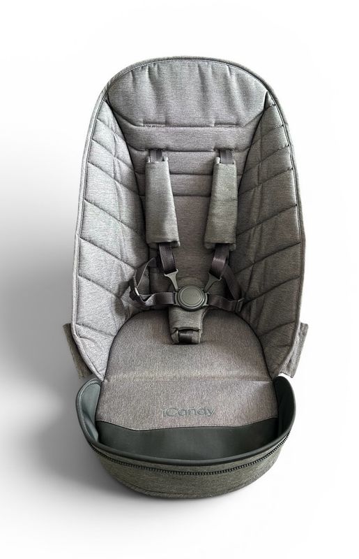 iCandy Peach 6 Seat Fabric - Grey Twill